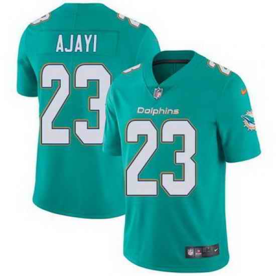 Nike Dolphins #23 Jay Ajayi Aqua Green Team Color Youth Stitched NFL Vapor Untouchable Limited Jersey